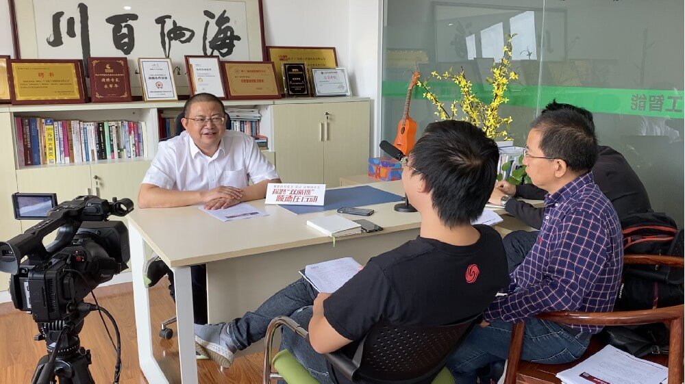 智造界“传奇”,pg电子试玩智能接受凤凰网媒体采访！